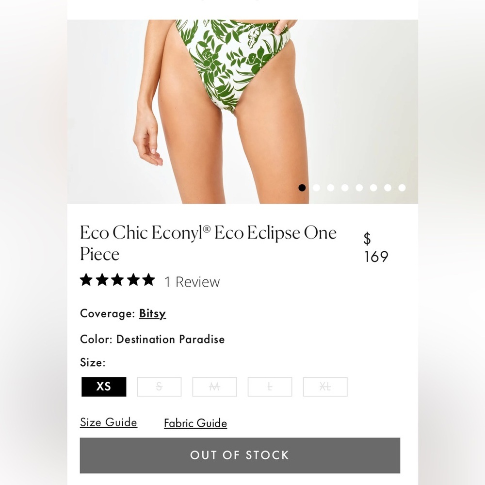 L*Space Eco Chic Eco Eclipse One Piece - Picture 8 of 11